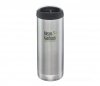 Kubek termiczny Klean Kanteen TKWide 473 ml Cafe Cap brushed stainless stalowy